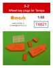 Omask 74821 Il-2 wheel bay plugs (for Tamiya) 1/48
